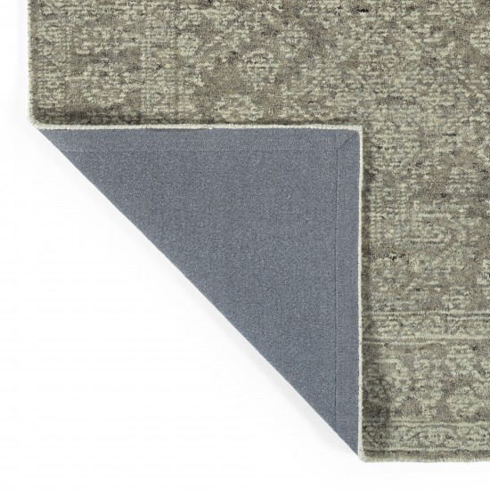 Kaleen Effete Collection Dark Taupe Throw Rug 2' x 3'