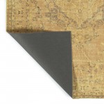 Kaleen Boho Patio Collection Bright Gold Area Rug 8' x 10'