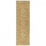 Kaleen Boho Patio Collection Bright Gold Area Rug 8' x 10'