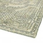 Kaleen Effete Collection Light Ivory Throw Rug 2' x 3'