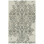 Kaleen Elijah Collection Linen Emerald Runner 2'6" x 8'