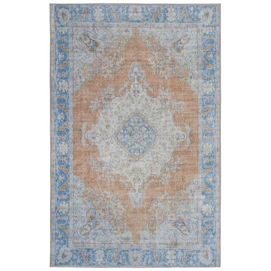 Kaleen Boho Patio Collection Light Copper Throw Rug 2' x 3'