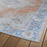 Kaleen Boho Patio Collection Light Copper Throw Rug 3' x 5'