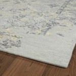 Kaleen Elijah Collection Light Silver Area Rug 4' x 6'