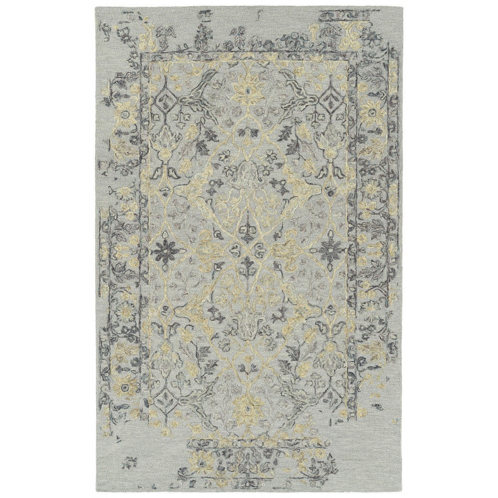 Kaleen Elijah Collection Light Silver Area Rug 9' x 13'