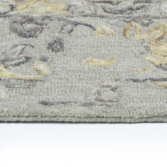 Kaleen Elijah Collection Light Silver Area Rug 9' x 13'