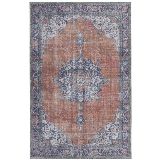 Kaleen Boho Patio Collection Dark Paprika Area Rug 5' x 7'6"