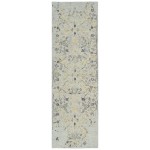 Kaleen Elijah Collection Light Silver Area Rug 9' x 13'