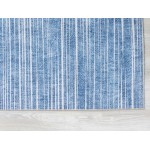 Kaleen Boho Patio Collection Blue LtBlue Throw Rug 2' x 3'