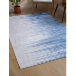 Kaleen Boho Patio Collection Blue LtBlue Throw Rug 2' x 3'