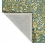 Kaleen Elijah Collection Dark Turquoise Area Rug 8' x 10'