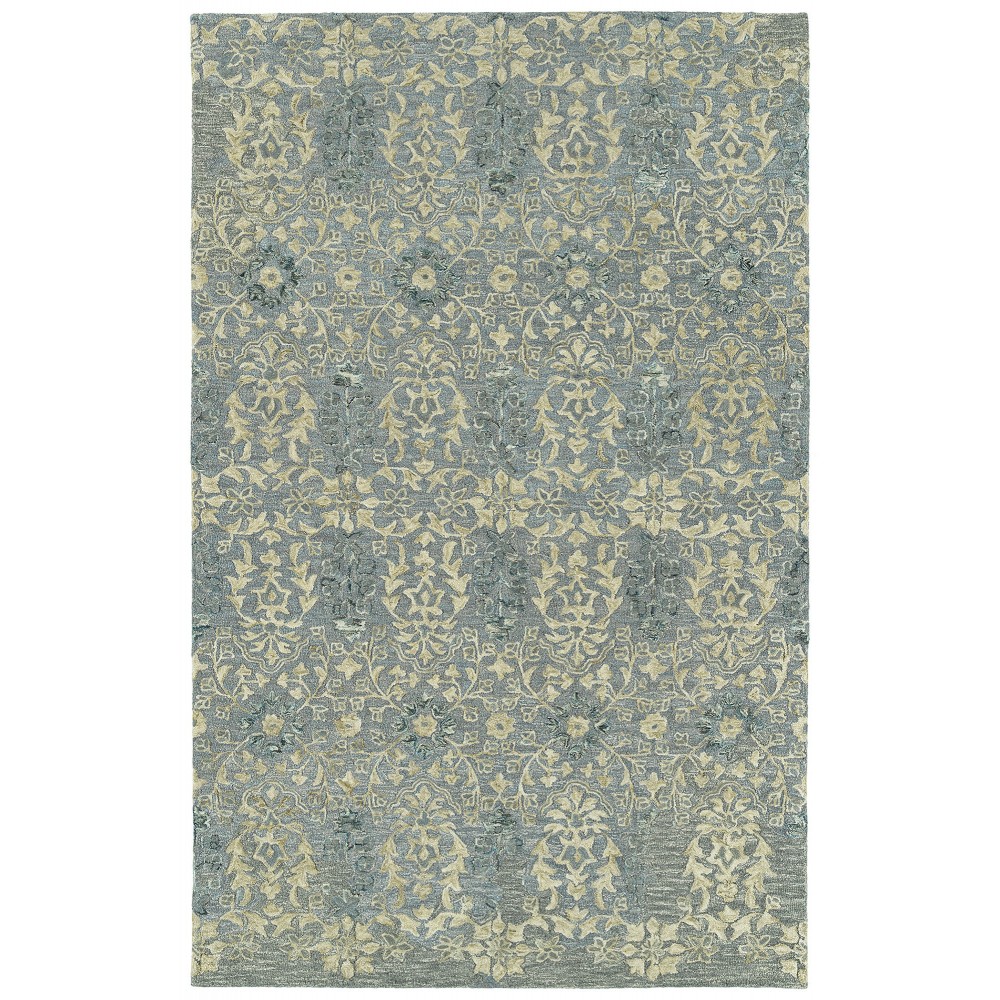 Kaleen Elijah Collection Light Slate Area Rug 4' x 6'