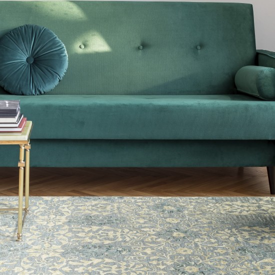 Kaleen Elijah Collection Light Slate Area Rug 4' x 6'