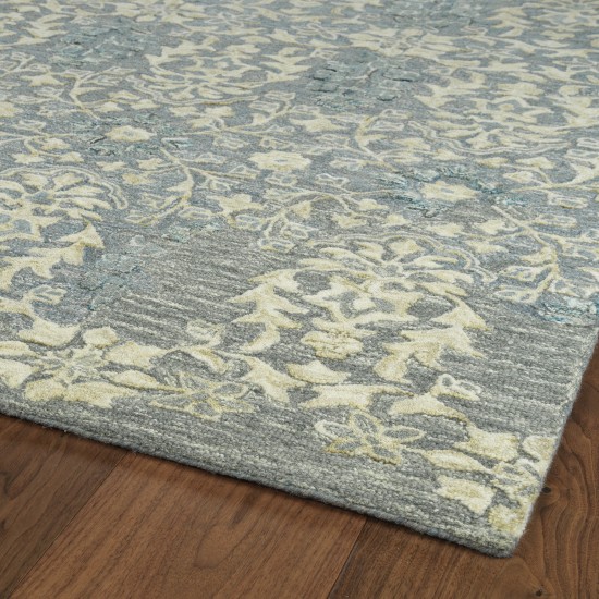 Kaleen Elijah Collection Light Slate Area Rug 5' x 7'9"