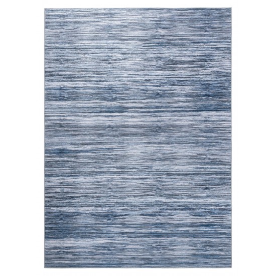 Kaleen Boho Patio Collection Dark Denim Throw Rug 2' x 3'