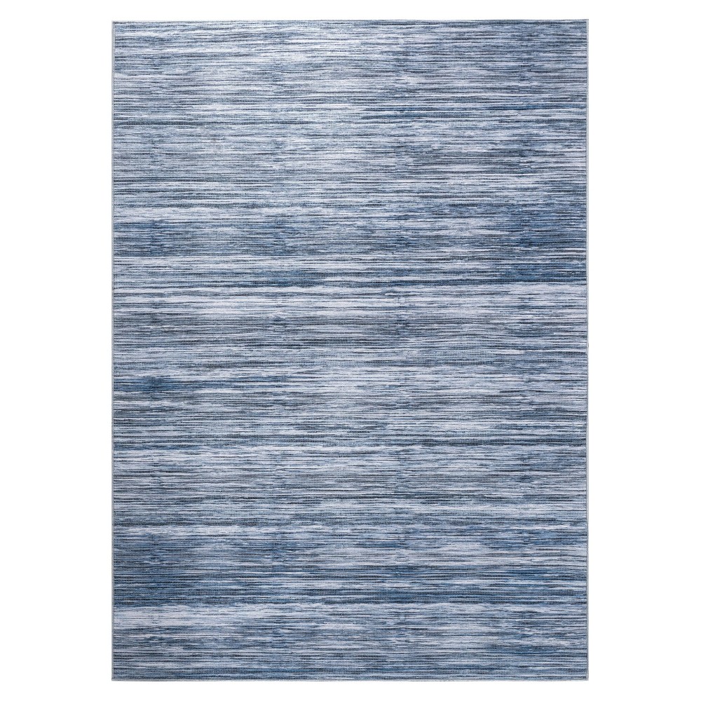 Kaleen Boho Patio Collection Dark Denim Throw Rug 2' x 3' Kaleen Boho Patio Collection Dark Denim Throw Rug 2' x 3'