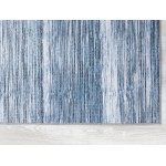 Kaleen Boho Patio Collection Dark Denim Throw Rug 2' x 3'