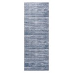Kaleen Boho Patio Collection Dark Denim Throw Rug 2' x 3'