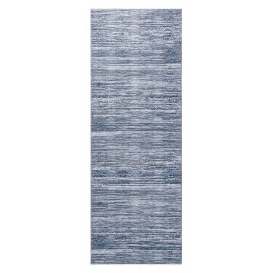 Kaleen Boho Patio Collection Dark Denim Throw Rug 2' x 3'