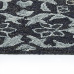 Kaleen Elijah Collection Navy Charcoal Area Rug 8' x 10'