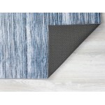 Kaleen Boho Patio Collection Dark Denim Runner 2'3" x 7'6"