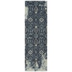 Kaleen Elijah Collection Navy Charcoal Area Rug 8' x 10'