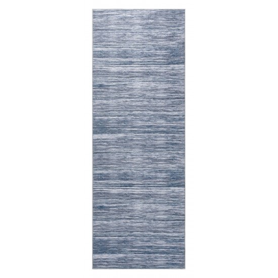 Kaleen Boho Patio Collection Dark Denim Runner 2'3" x 7'6"