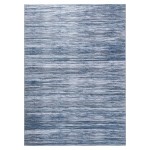 Kaleen Boho Patio Collection Dark Denim Throw Rug 3' x 5'