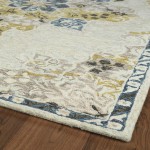 Kaleen Elijah Collection Linen Gray Area Rug 4' x 6'