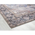 Kaleen Boho Patio Collection Navy Blue Area Rug 5' x 7'6"