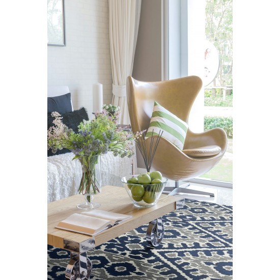 Kaleen Global Inspiration Collection Dark Blue Area Rug 5' x 7'9"
