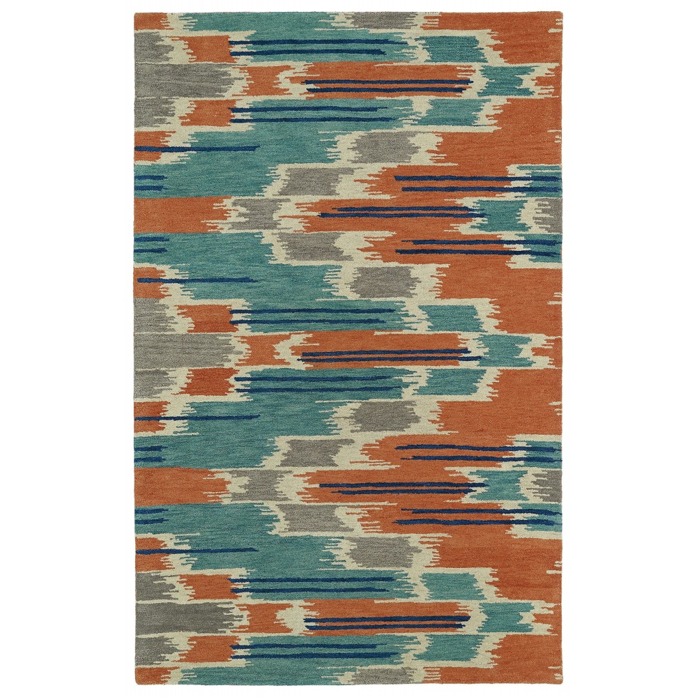 Kaleen Global Inspiration Collection Bright Multi Area Rug 5' x 7'9"