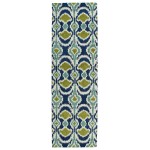 Kaleen Global Inspiration Collection Blue Navy Area Rug 5' x 7'9"