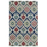 Kaleen Global Inspiration Collection Ivory Gray Area Rug 3'6" x 5'6"