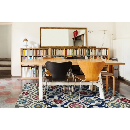 Kaleen Global Inspiration Collection Ivory Gray Area Rug 9' x 12'