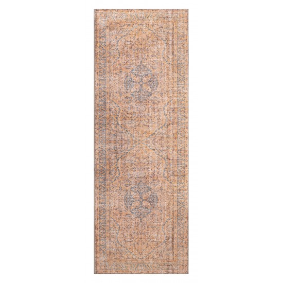 Kaleen Boho Patio Collection Light Orange Area Rug 5' x 7'6"