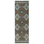 Kaleen Global Inspiration Collection Dark Gray Gray Area Rug 3'6" x 5'6"