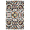 Kaleen Global Inspiration Collection Light Ivory Area Rug 8' x 10'