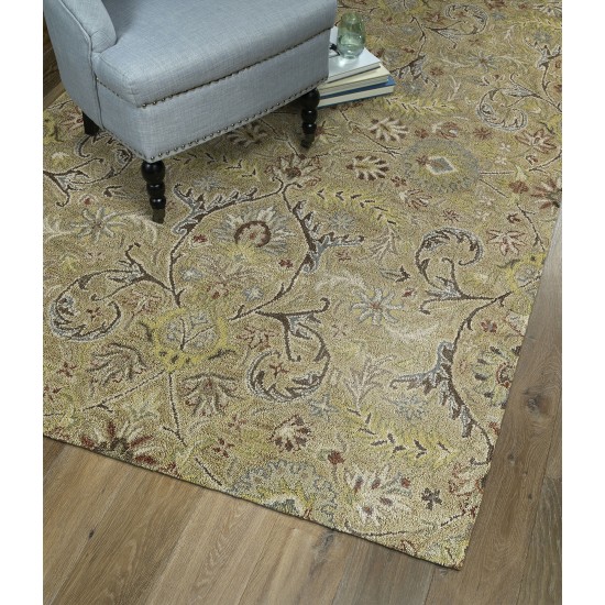 Kaleen Helena Collection Dark Gold Area Rug 10' x 14'