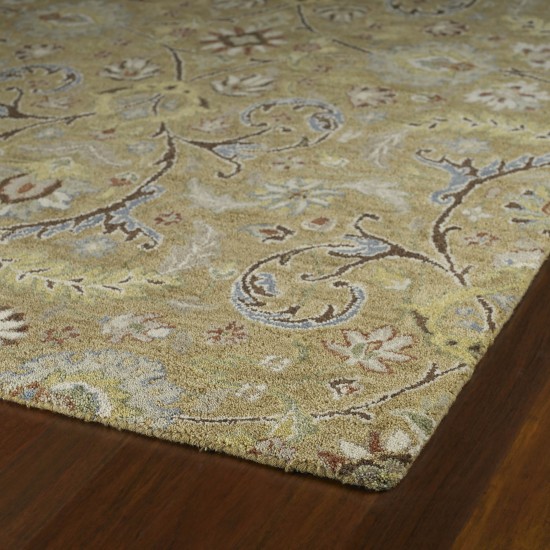 Kaleen Helena Collection Dark Gold Area Rug 12' x 15'