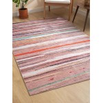 Kaleen Boho Patio Collection Multi Clay Throw Rug 3' x 5'