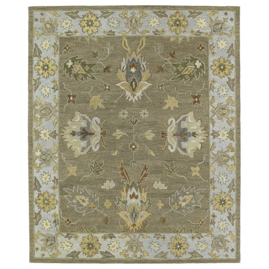 Kaleen Brooklyn Collection Light Mocha Area Rug 5' x 7'6"