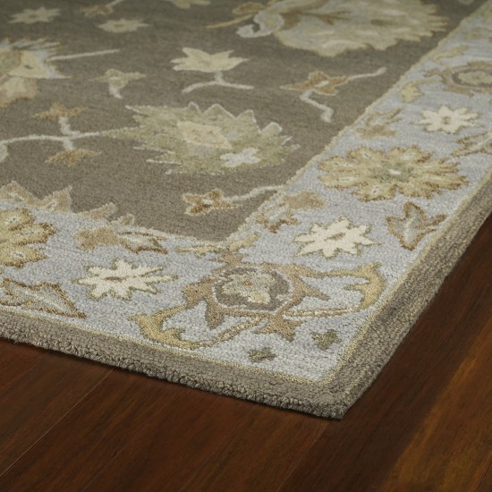 Kaleen Brooklyn Collection Light Mocha Area Rug 5' x 7'6"