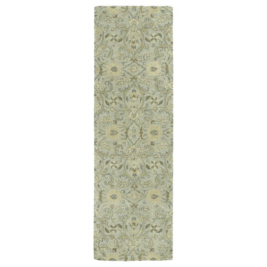 Kaleen Helena Collection Light Silver Area Rug 4' x 6'