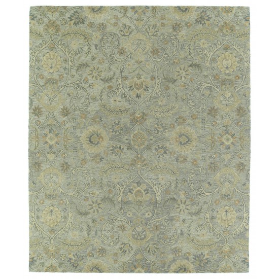 Kaleen Helena Collection Light Silver Area Rug 8' x 10'