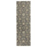 Kaleen Helena Collection Charcoal Background Beige Area Rug 10' x 14'