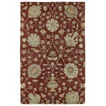 Kaleen Helena Collection Dark Red Area Rug 10' x 14'