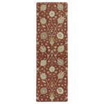 Kaleen Helena Collection Dark Red Area Rug 10' x 14'