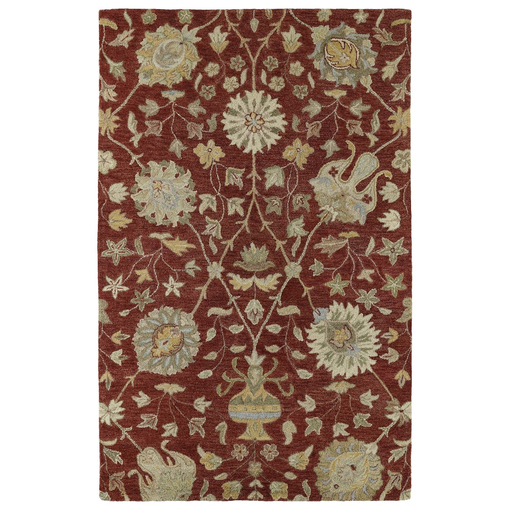 Kaleen Helena Collection Dark Red Area Rug 12' x 15'