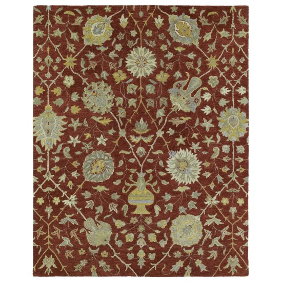 Kaleen Helena Collection Dark Red Area Rug 12' x 15'